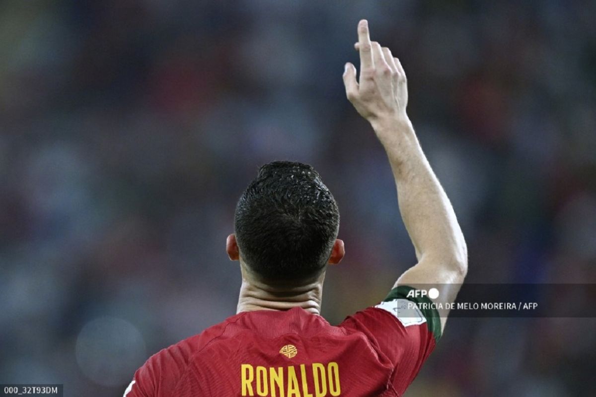 Foto:AFP|Cristiano Ronaldo, primer jugador en marcar en cinco Mundiales