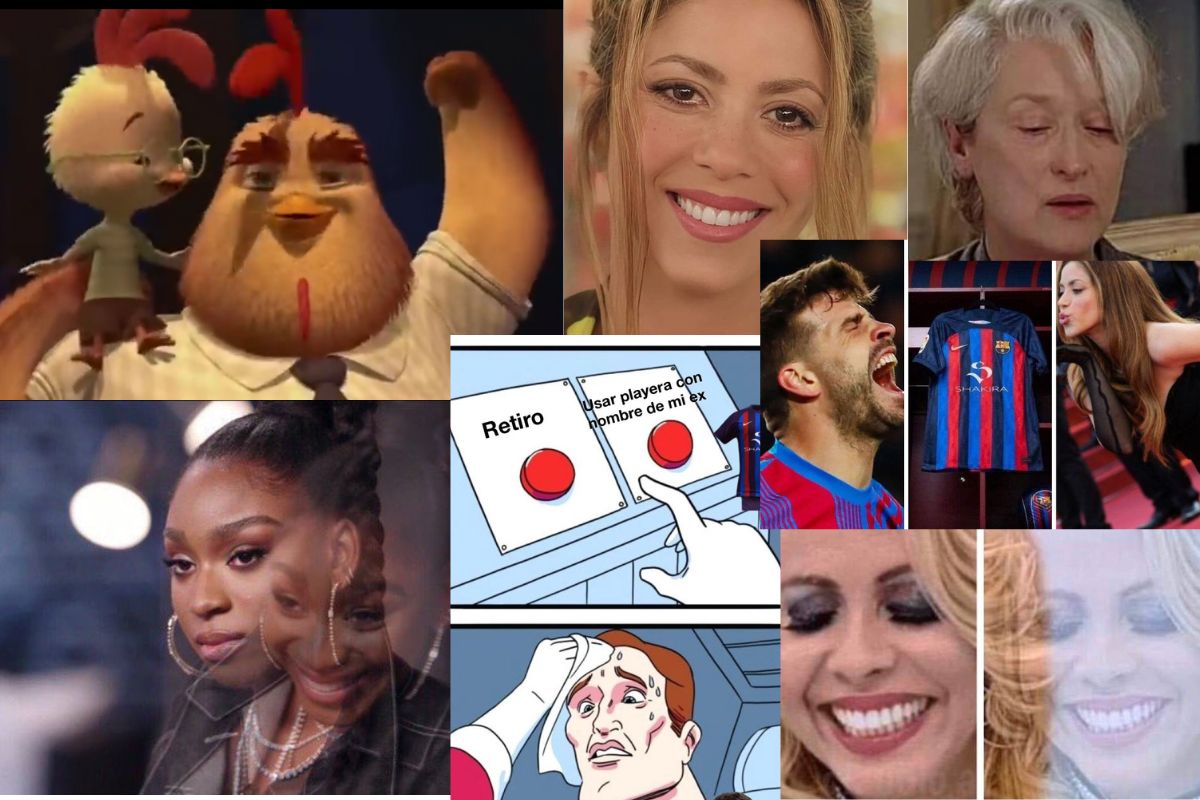 Foto:Redes sociales|Olas de memes de Gerard Piqué y Shakira se desatan tras el anuncio de su retiro