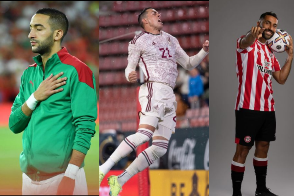 Foto:Instagram/@saman.ghoddos @hziyech @rogeliofm9|Aparte de Funes Mori, estos son algunos futbolistas que no jugaran por su país en el Mundial de Qatar 2022