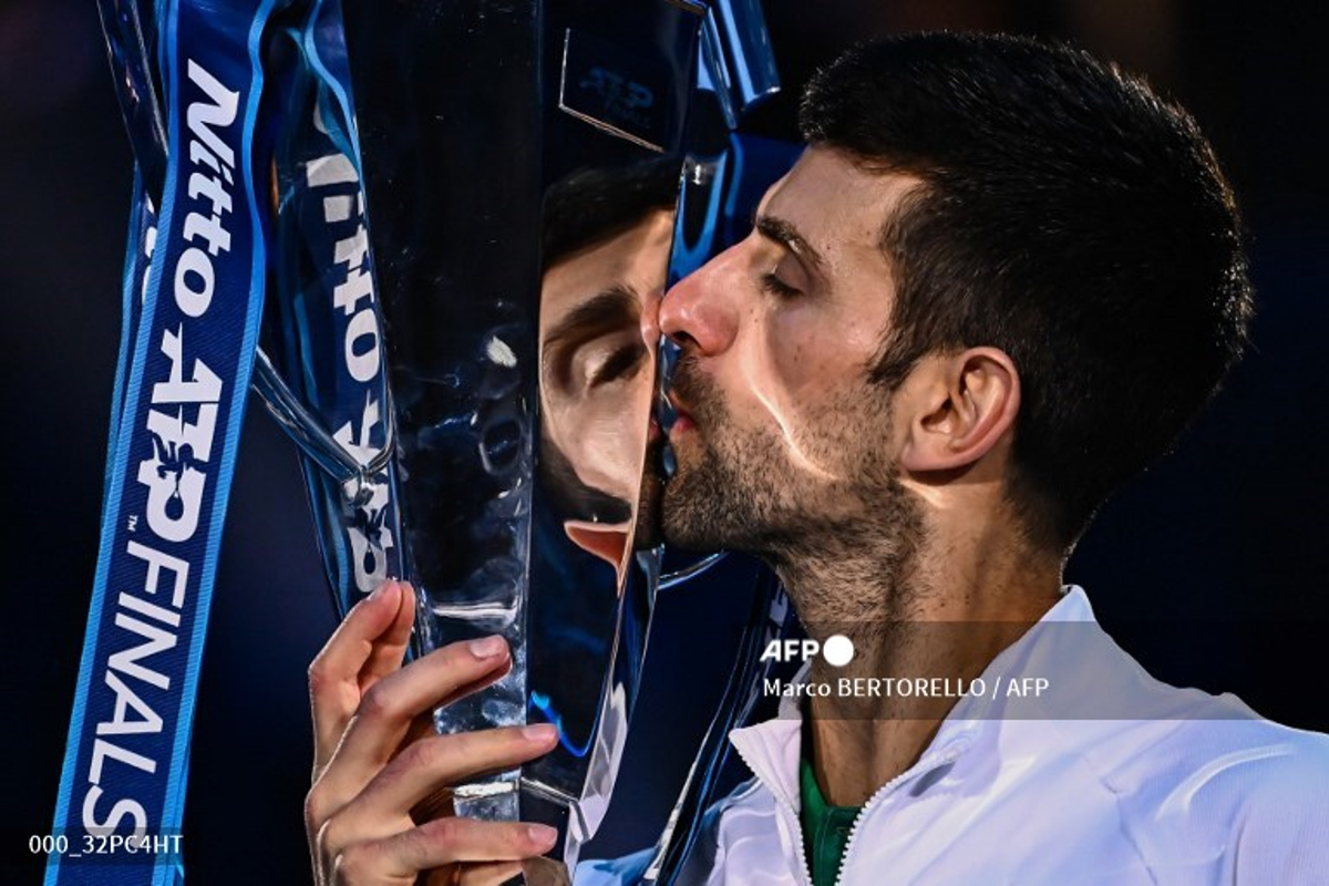 AFP | Novak Djokovic seis veces campeón del Masters de la ATP.