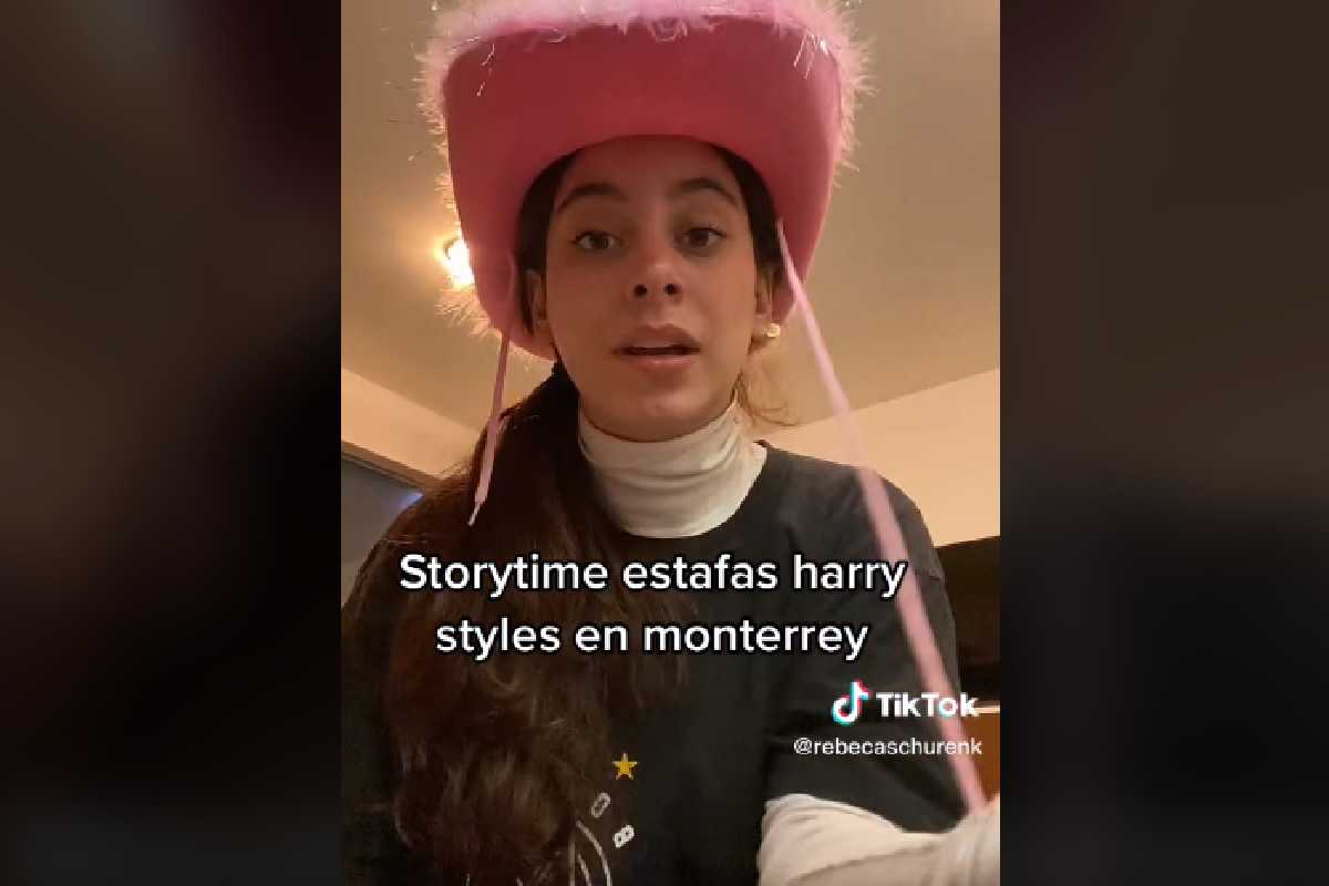 La influencer Rebeca Schürenkämper en Tiktok narró como vivió la situación de fraude de boletos para el concierto de Harry Styles en Monterrey, NL
