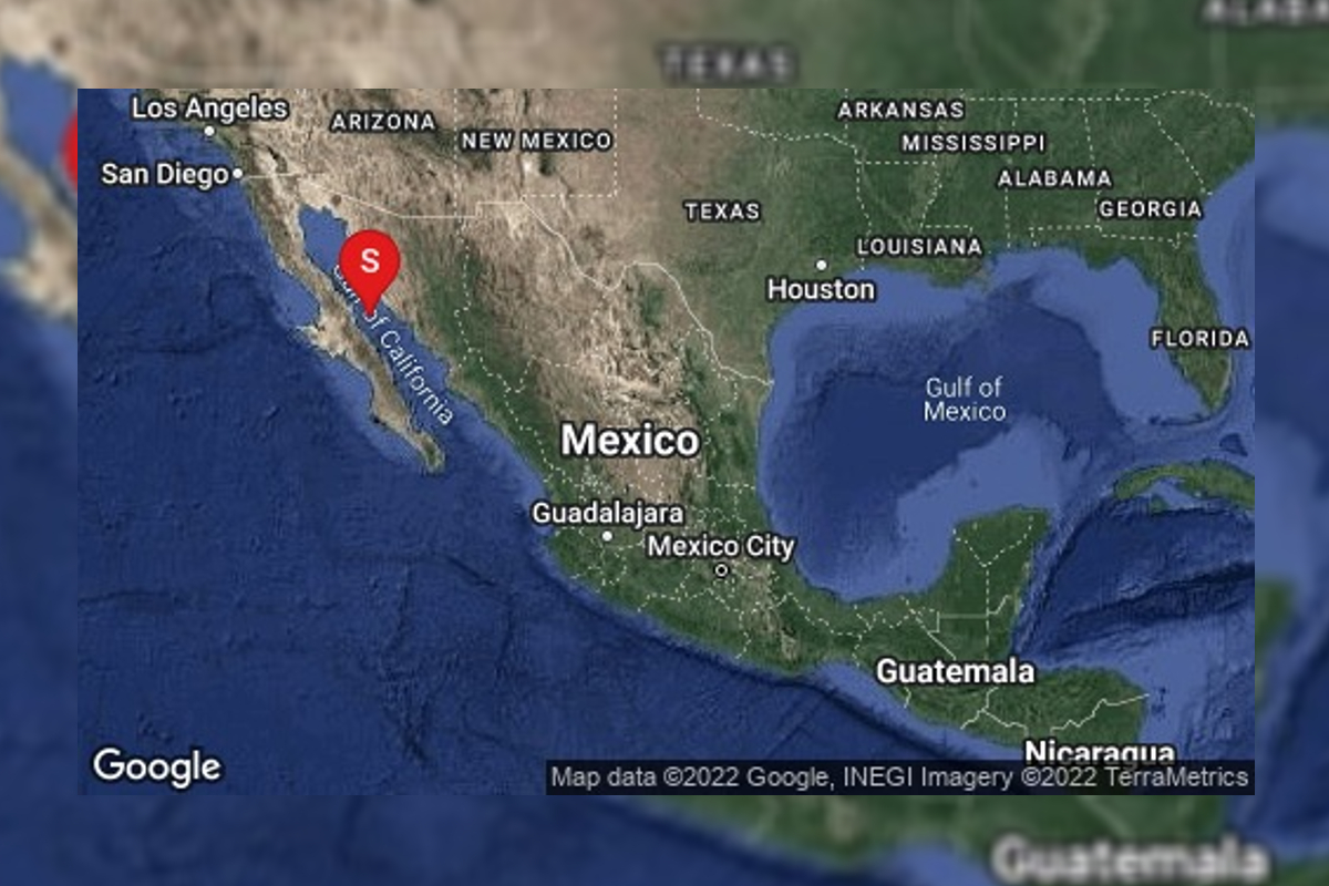 La madrugada de este viernes se registró un sismo en Baja California Sur.