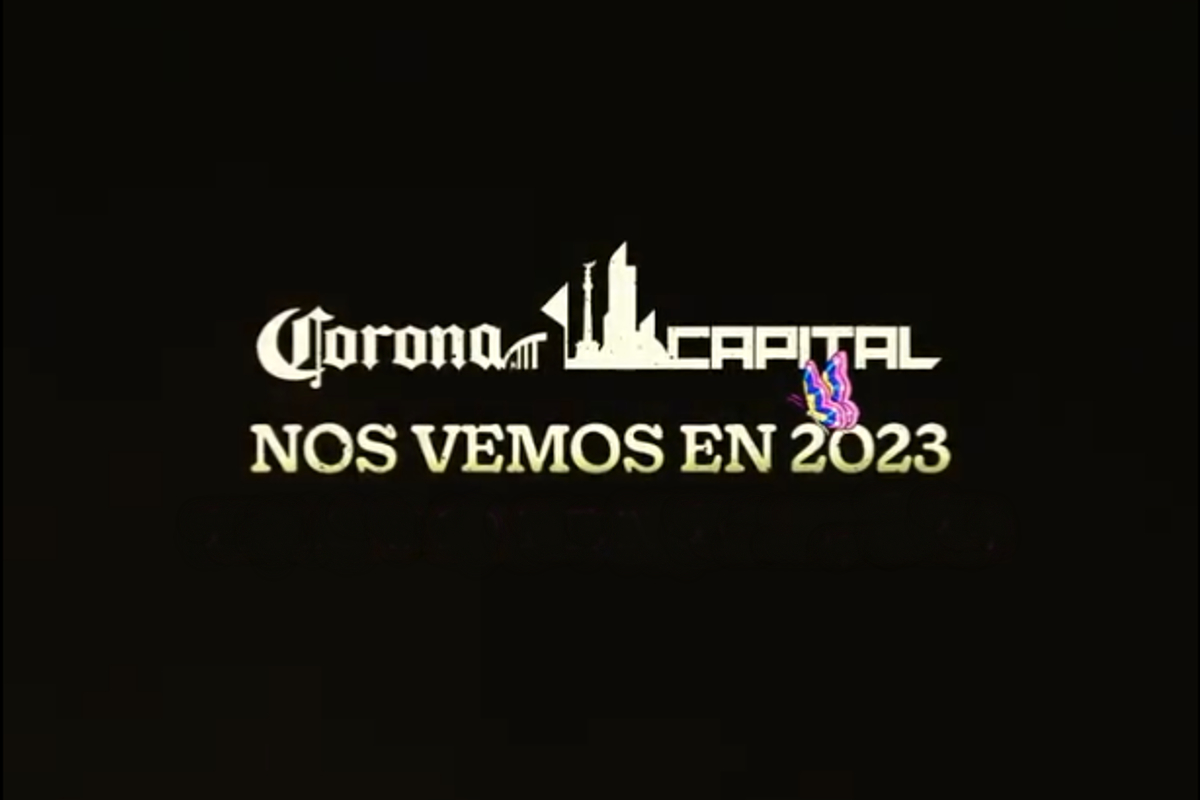 captura | El festival Corona Capital revela las fechas de su regreso en 2023.