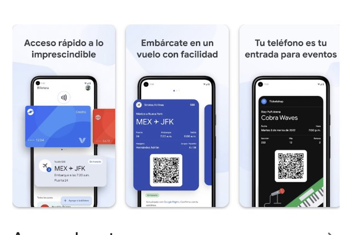 captura Play Store | Google Wallet llega a México.