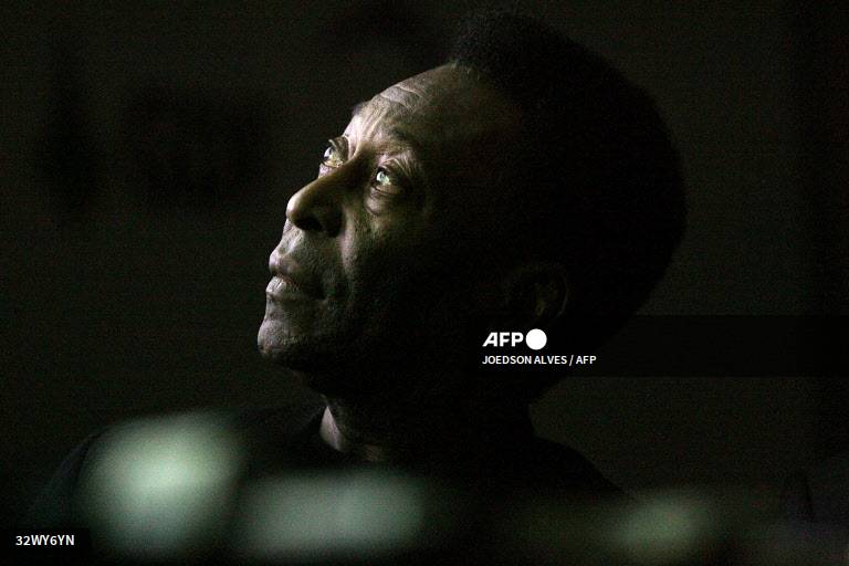 Foto: AFP | Pelé, de 82 años, "presenta una progresión de la enfermedad oncológica.