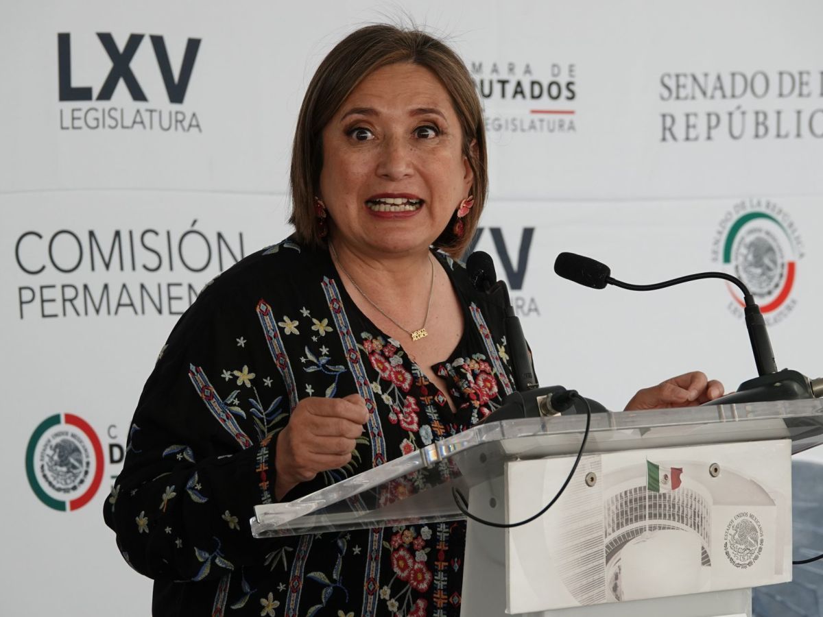 Foto: Cuartoscuro | La senadora Xóchitl Gálvez insistirá en acudir al Palacio Nacional por el derecho a la información veraz de todos los mexicanos.