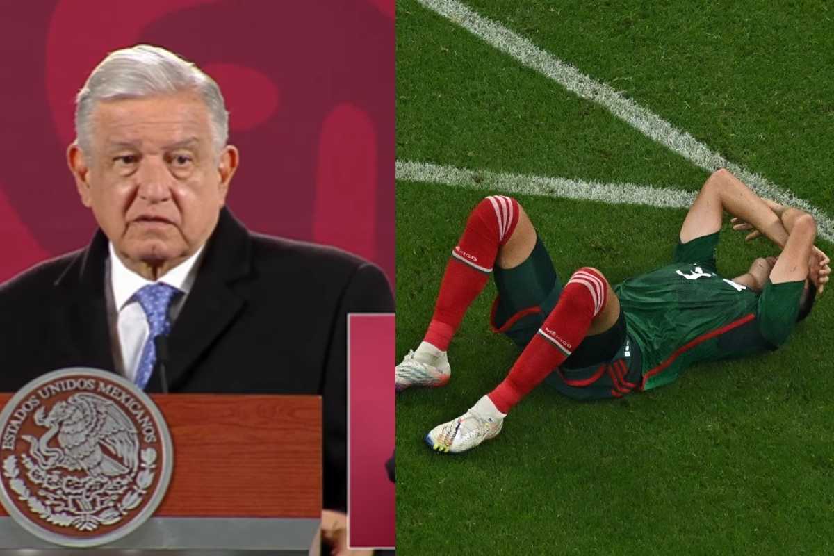 AMLO considera que hay "mucha afición para tan poco desarrollo" en el futbol, tras la eliminación de la Selección Mexicana de Qatar.
