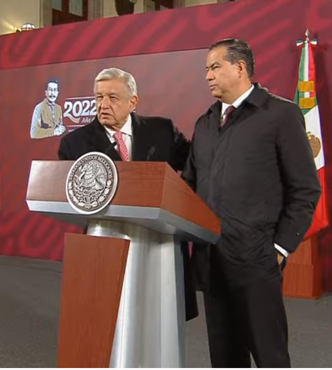 AMLO anunció que Ricardo Mejía Berdeja continuará como subsecretario de Seguridad.