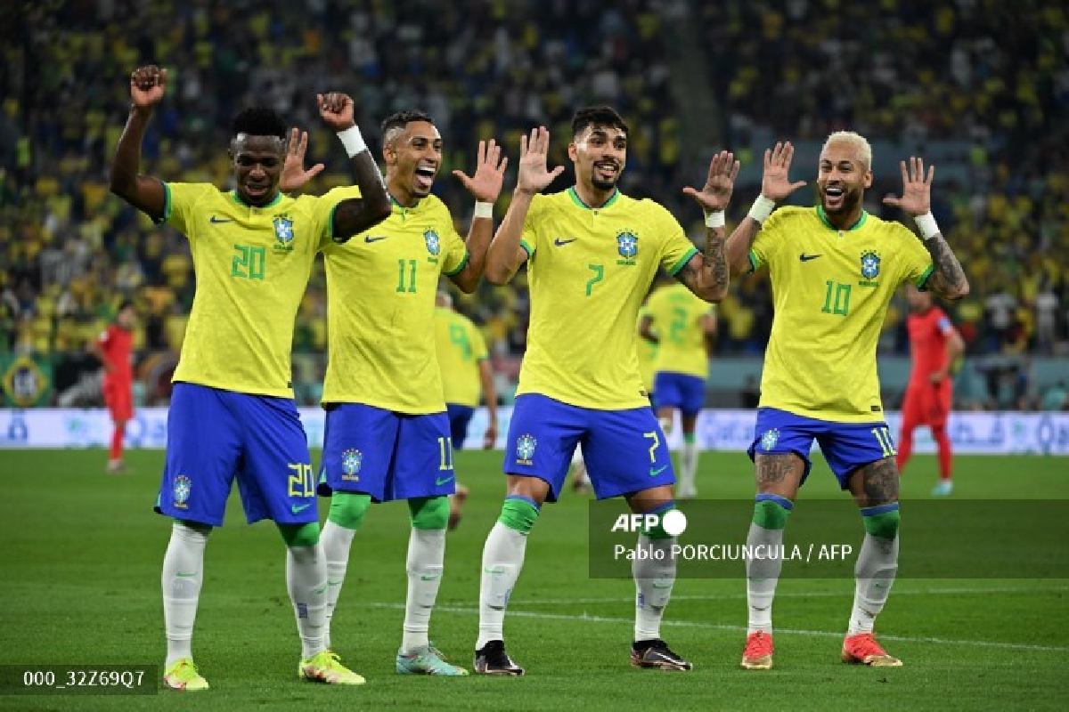 AFP | Brasil golea a Corea del Sur y avanza a cuartos de final en el Mundial de Qatar.