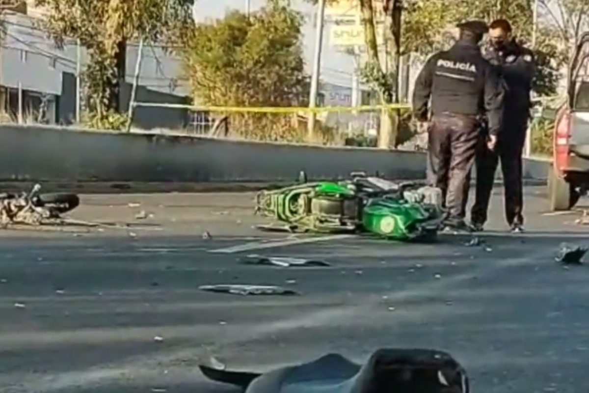 Foto:Captura de pantalla|¡Tragedia! Muere motociclista en accidente sobre la Recta a Cholula