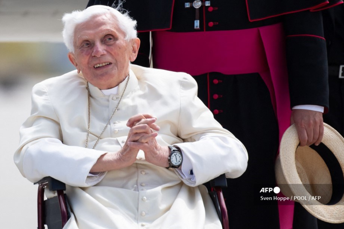 Foto:AFP|El expapa Benedicto XVI, en estado grave pero "estable" y "lúcido"