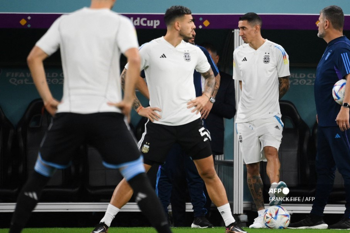 Foto:AFP|Di María fuera del once de Argentina ante Australia, Papu Gómez titular