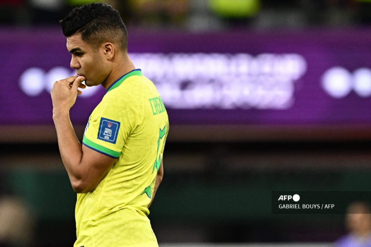 Foto;AFP|"Se nos escapó de las manos", dice Casemiro tras eliminación de Brasil