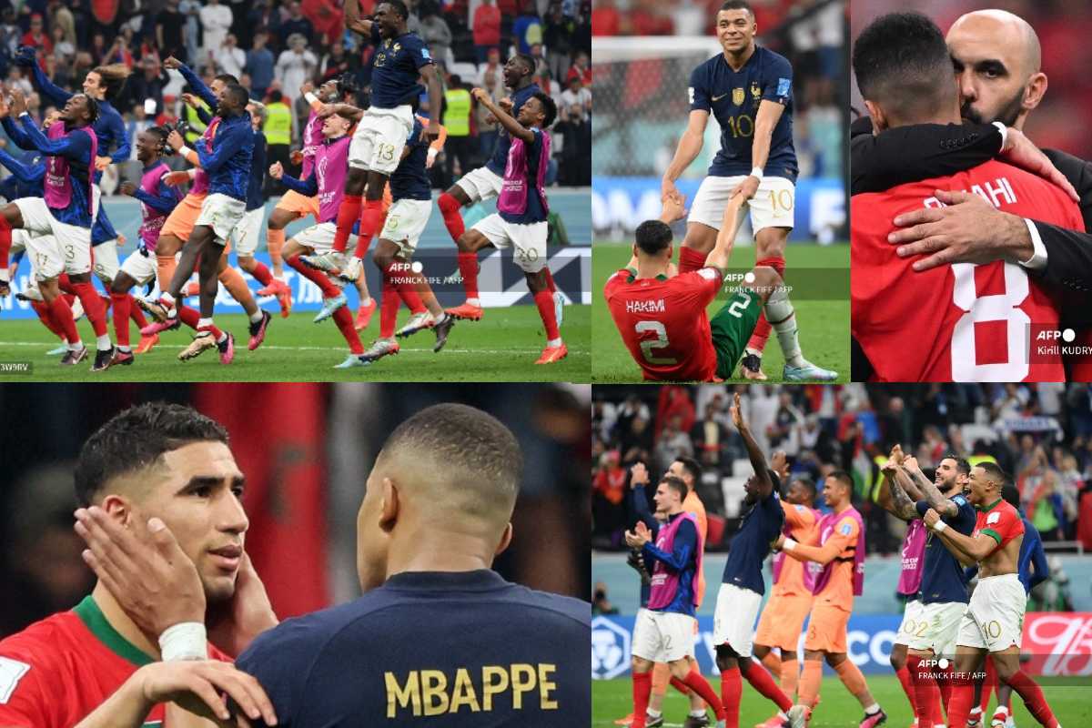 Francia derrotó 2-0 a Marruecos por lo que disputará este domingo la final de Qatar 2022 con Argentina.