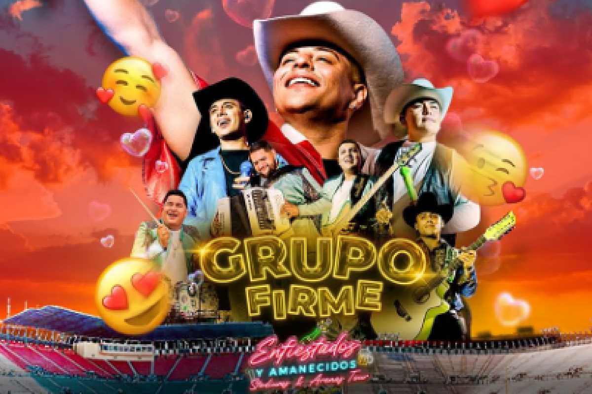 Grupo Firme cerrará su gira "Enfiestados y amanecidos" con un concierto en el Foro Sol de la CDMX