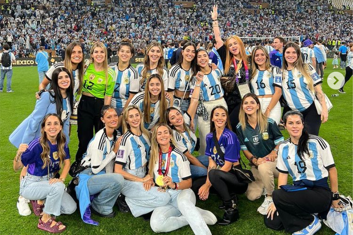 Foto: Instagram mjuliasilva93 | La mujer dedicó un emotivo mensaje tras el triunfo de Argentina en el Mundial.