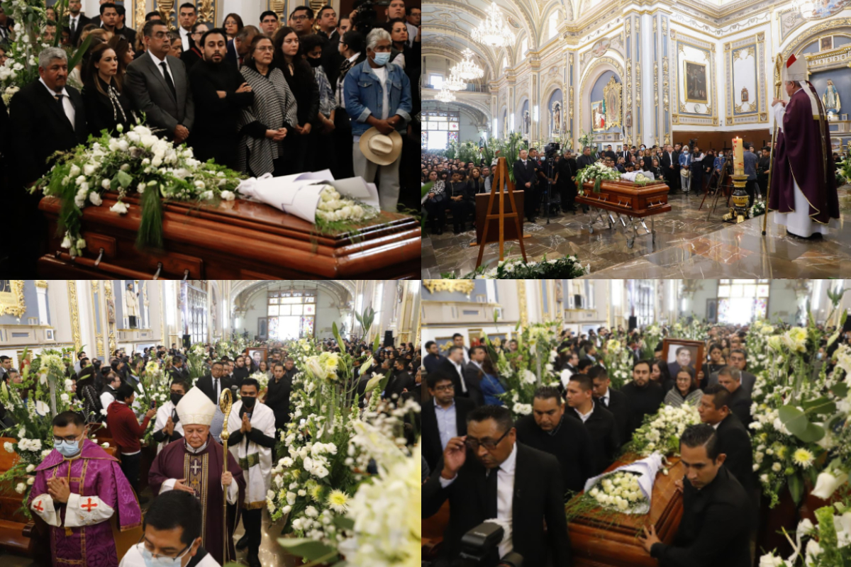 especial | Realizan misa de cuerpo presente a Miguel Barbosa, exgobernador de Puebla.