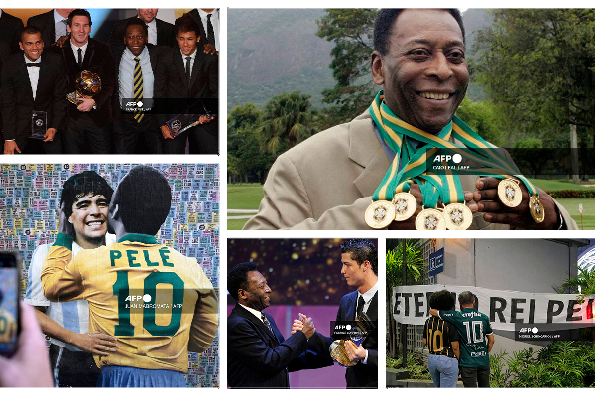 Foto: AFP | La ciudad portuaria de Santos es el hogar del club donde desarrolló la mayor parte de su carrera. Pelé.