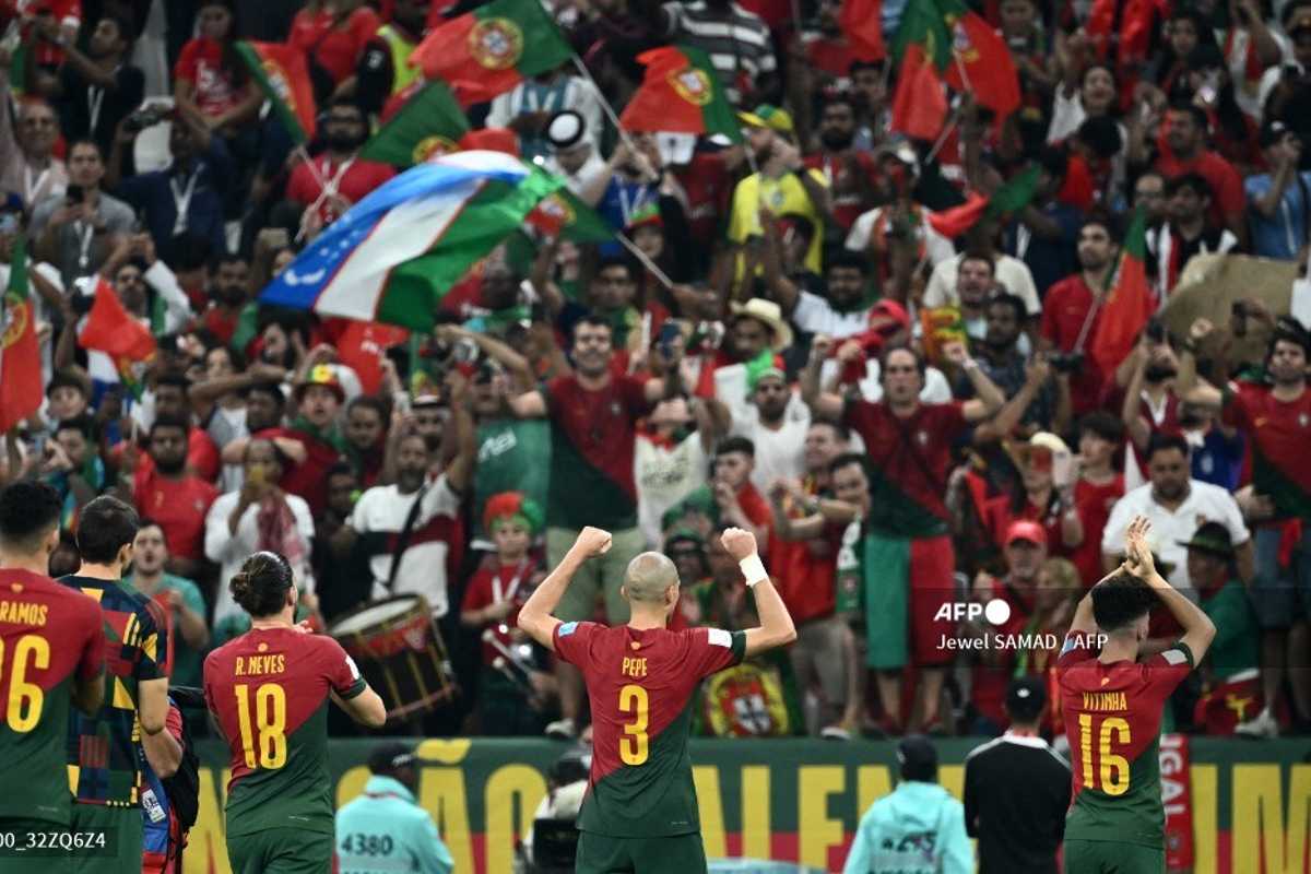 La Selección de Portugal venció 6-1 a Suiza y se clasificó a los Cuartos de Final de Qatar 2022.