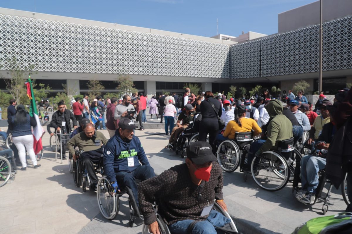 Sólo 16 legisladores se presentaron a la Rodada Legislativa, para personas con discapacidad, convocada por la Cámara de Diputados