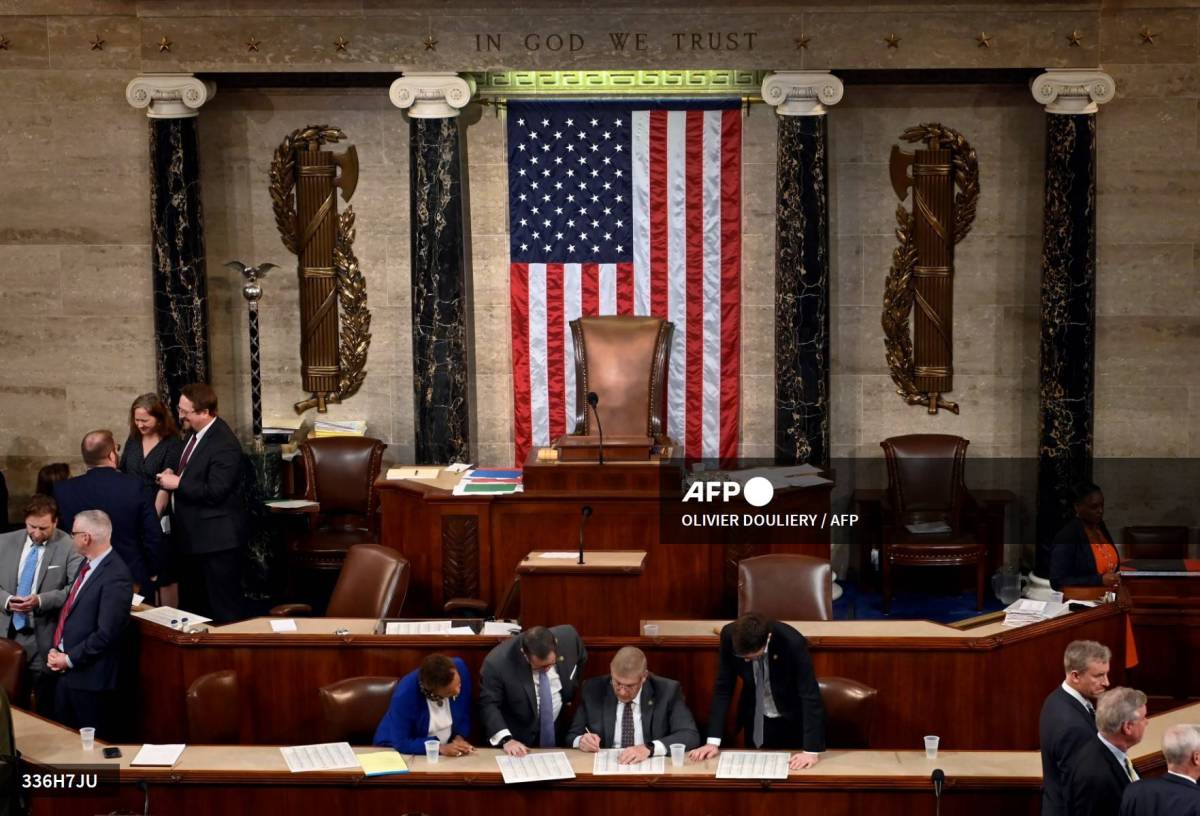 Foto: AFP | Cámara Era la quinta votación en dos días y no consiguió su objetivo a causa de antagonismos internos.