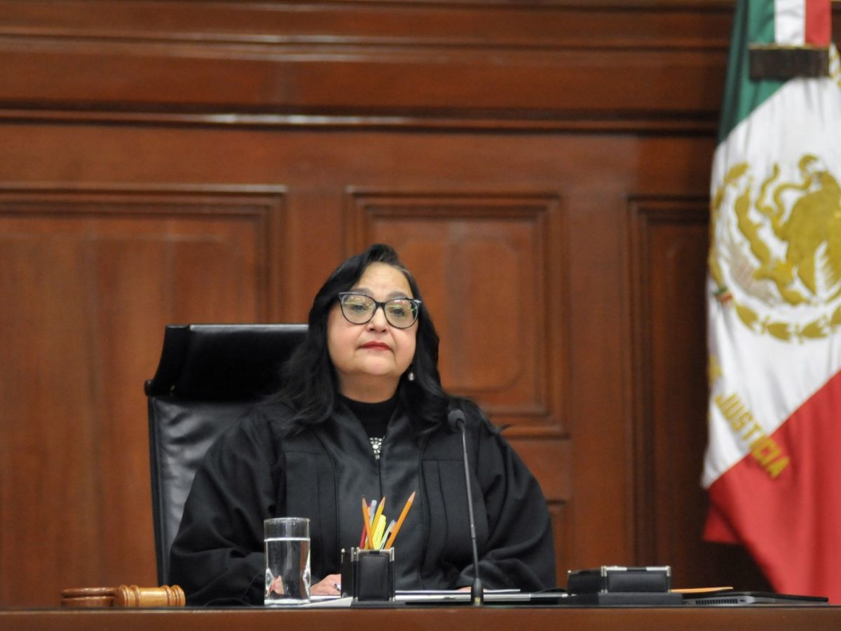 Corte Foto: Cuartoscuro | Tras su elección como presidenta de la Corte, hoy fue la primera ocasión que dirigió al Pleno. sesión