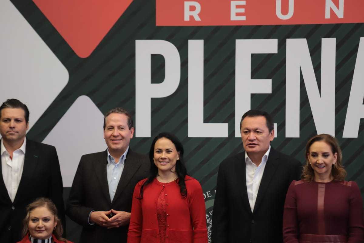 Alejandra del Moral aseguró ante los priistas que superará a Delfina Gómez en las preferencias electorales.