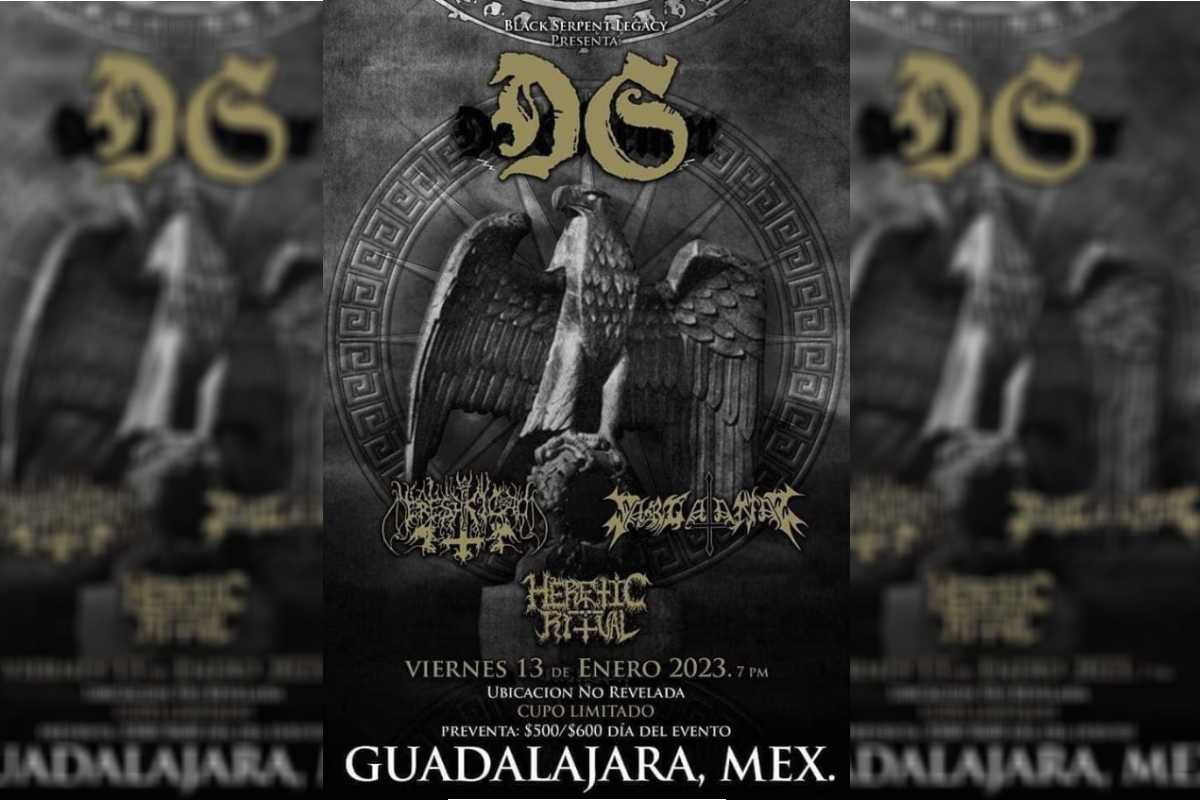 La banda de metal Der Stürmer se presentará este viernes en Guadalajara, Jalisco.