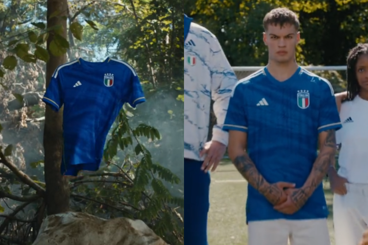 Foto:Captura de pantalla|¡Wow! La selección italiana de futbol presenta su nueva camiseta Adidas