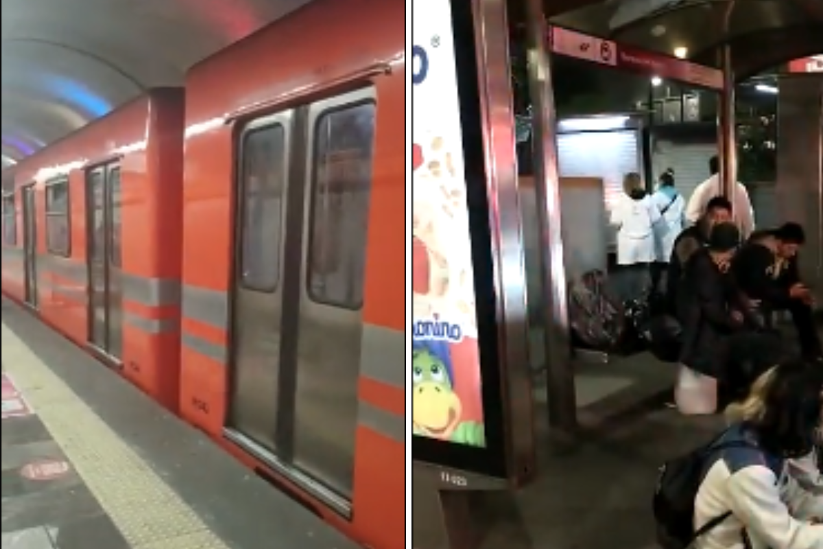 Foto:Captura de pantalla|¿Qué pasó en la Línea 7 del Metro y por qué se suspendió el servicio?