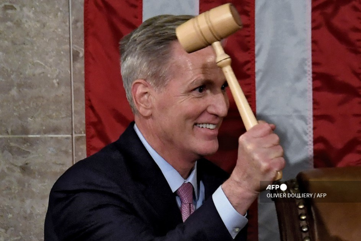 Foto:AFP|McCarthy consigue la presidencia de la Cámara Baja de EEUU tras disputa republicana