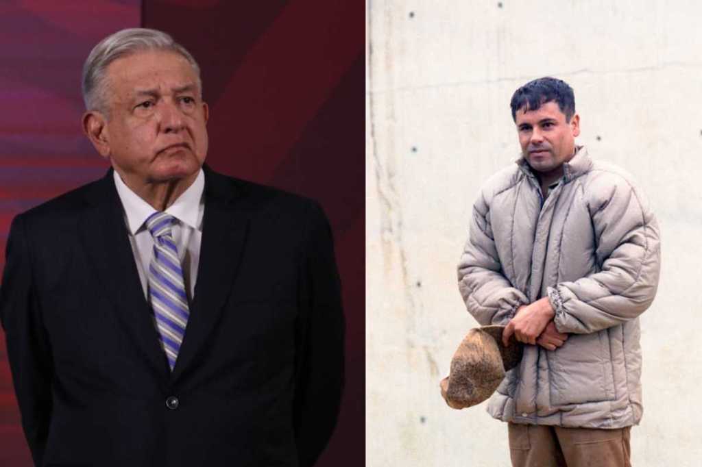 AMLO indicó que se revisa la petición de "El Chapo" de ser extraditado a México.