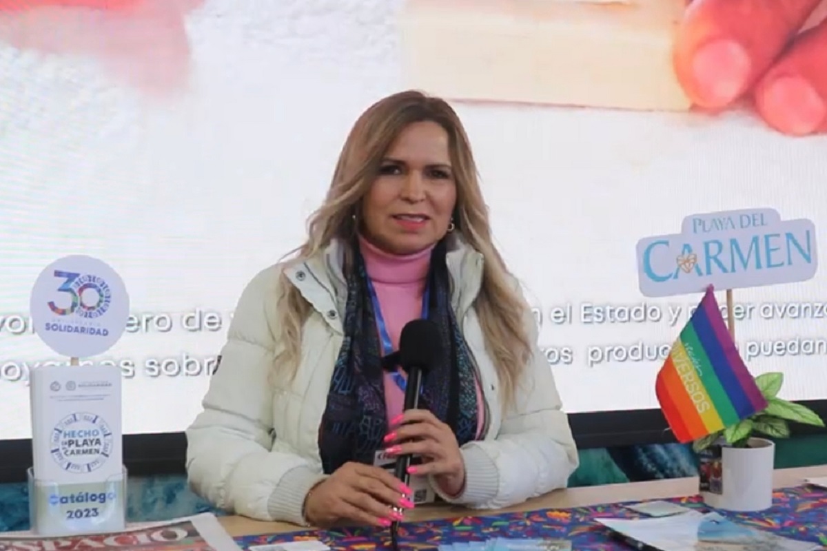Lili Campos acompaña a la Gobernadora de Quintana Roo, Mara Lezama.
