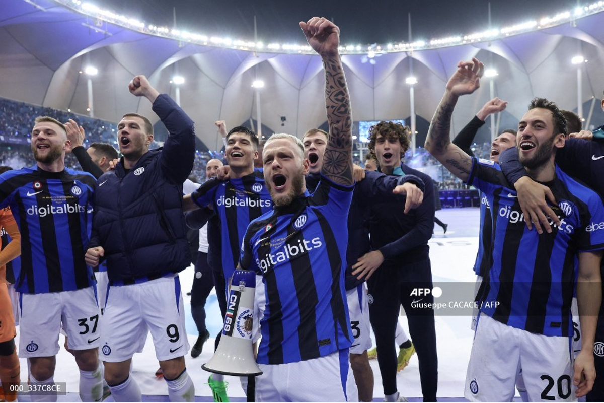 AFP | Inter de Milán conquista la Supercopa de Italia.