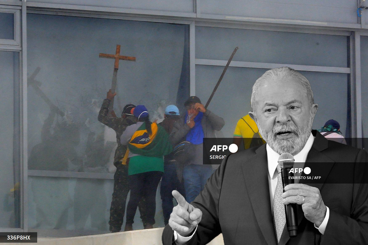 Foto: AFP | Lula Da Silva derrotó a Bolsonaro en octubre en un dividido balotaje y asumió el cargo apenas hace una semana.