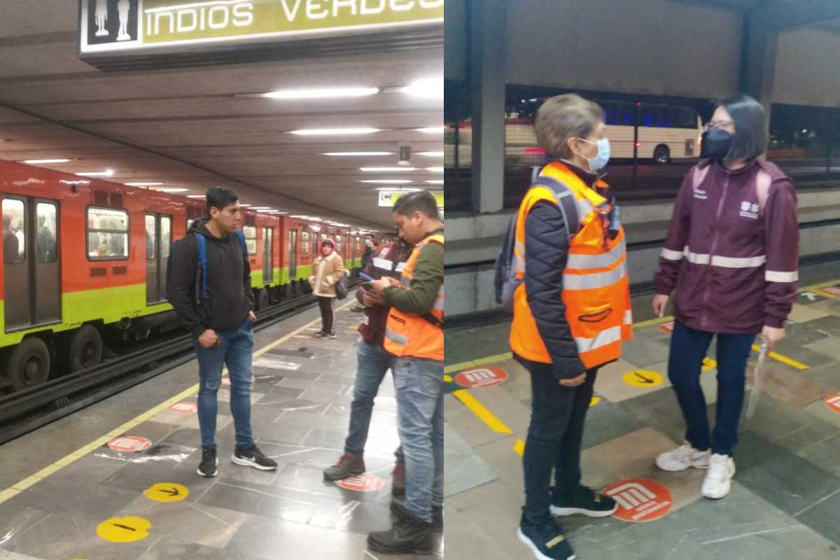 El Metro reanudó sus operaciones en toda la Línea 3 tras el choque del sábado.