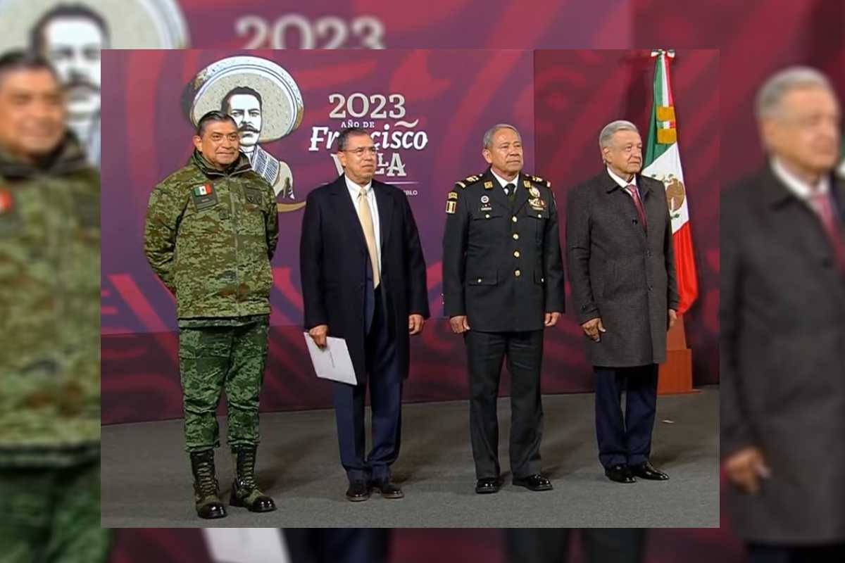 AMLO anunció que el general Luis Rodríguez Bucio como nuevo subsecretario de Seguridad.