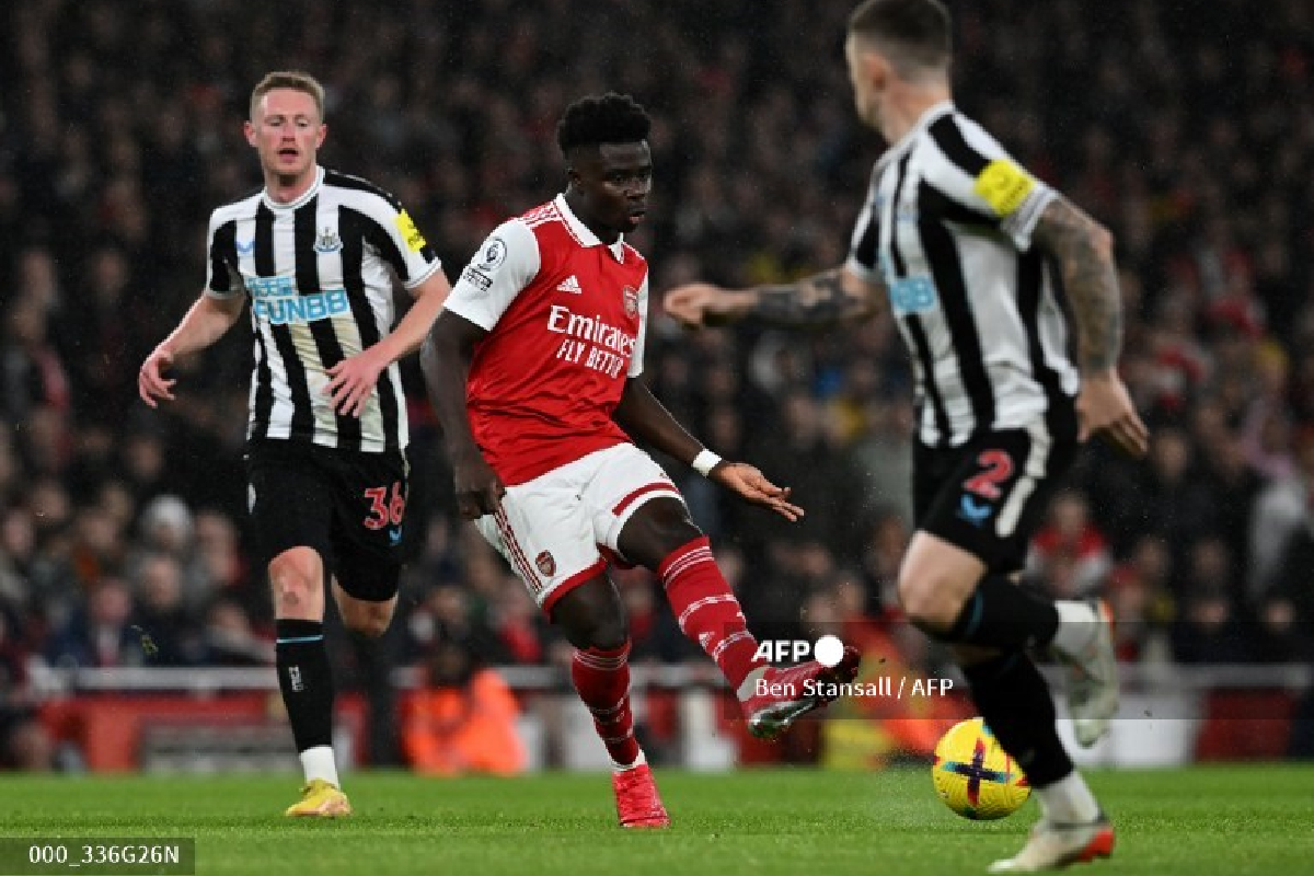 AFP | Arsenal y Newcastle dividen puntos.