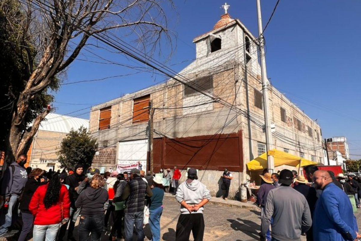 Denuncian presunto robo de parroquia 'Santa María de Guadalupe' en Tultitlán