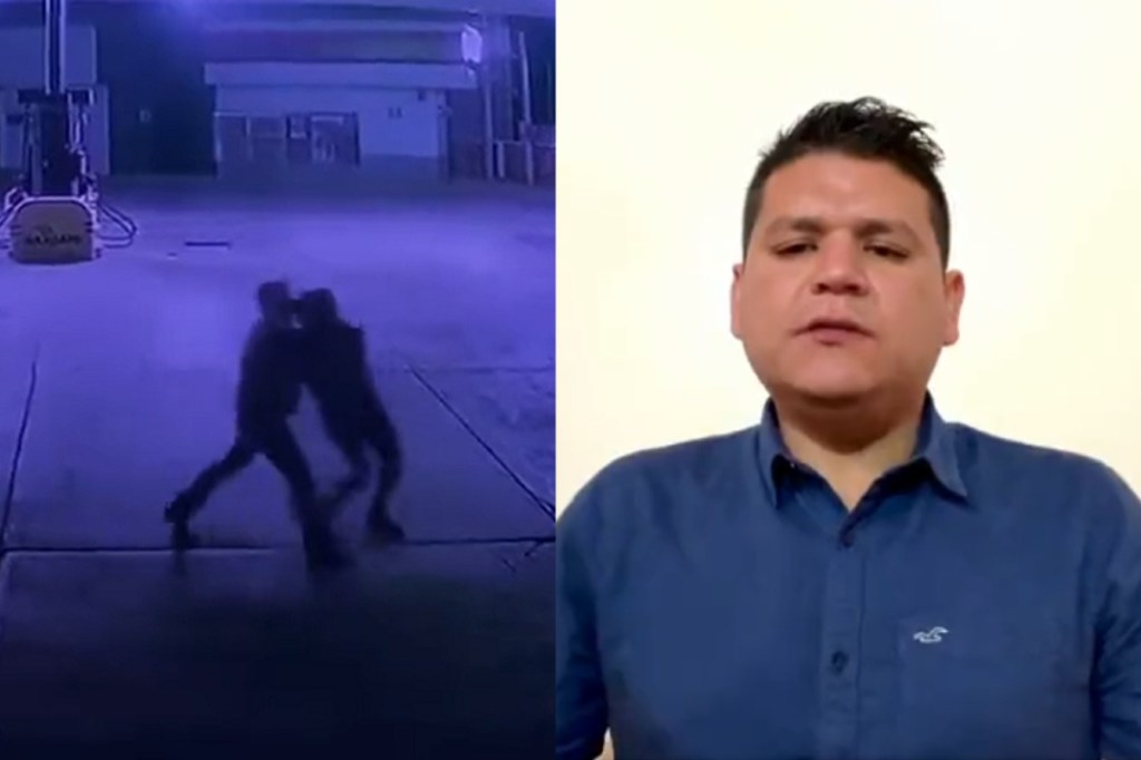 Acusan a alcalde de San Juan del Río de agredir a mujer en video.