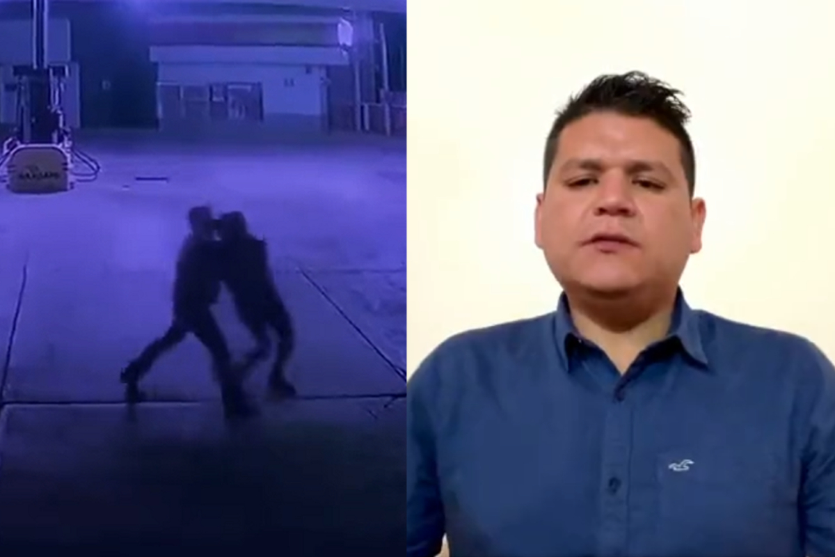 Acusan a alcalde de San Juan del Río de agredir a mujer en video.