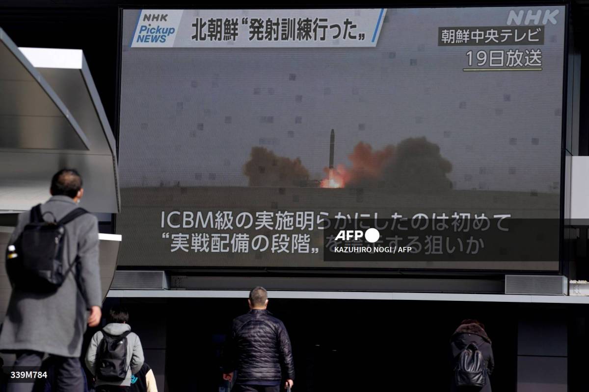 Foto: AFP | Corea Fue su segundo lanzamiento en 48 horas, luego de que el sábado disparó uno de sus poderosos misiles balísticos.