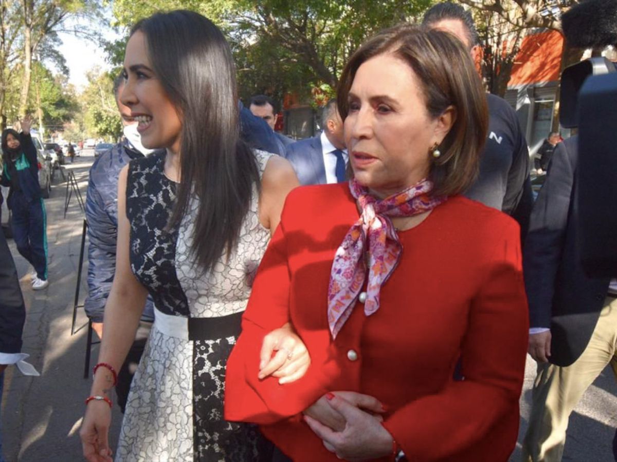 Foto: Cuartoscuro / En la mañana, Robles acudió al Reclusorio Sur, acompañada de su hija Mariana Moguel, para estar presente en la audiencia.
