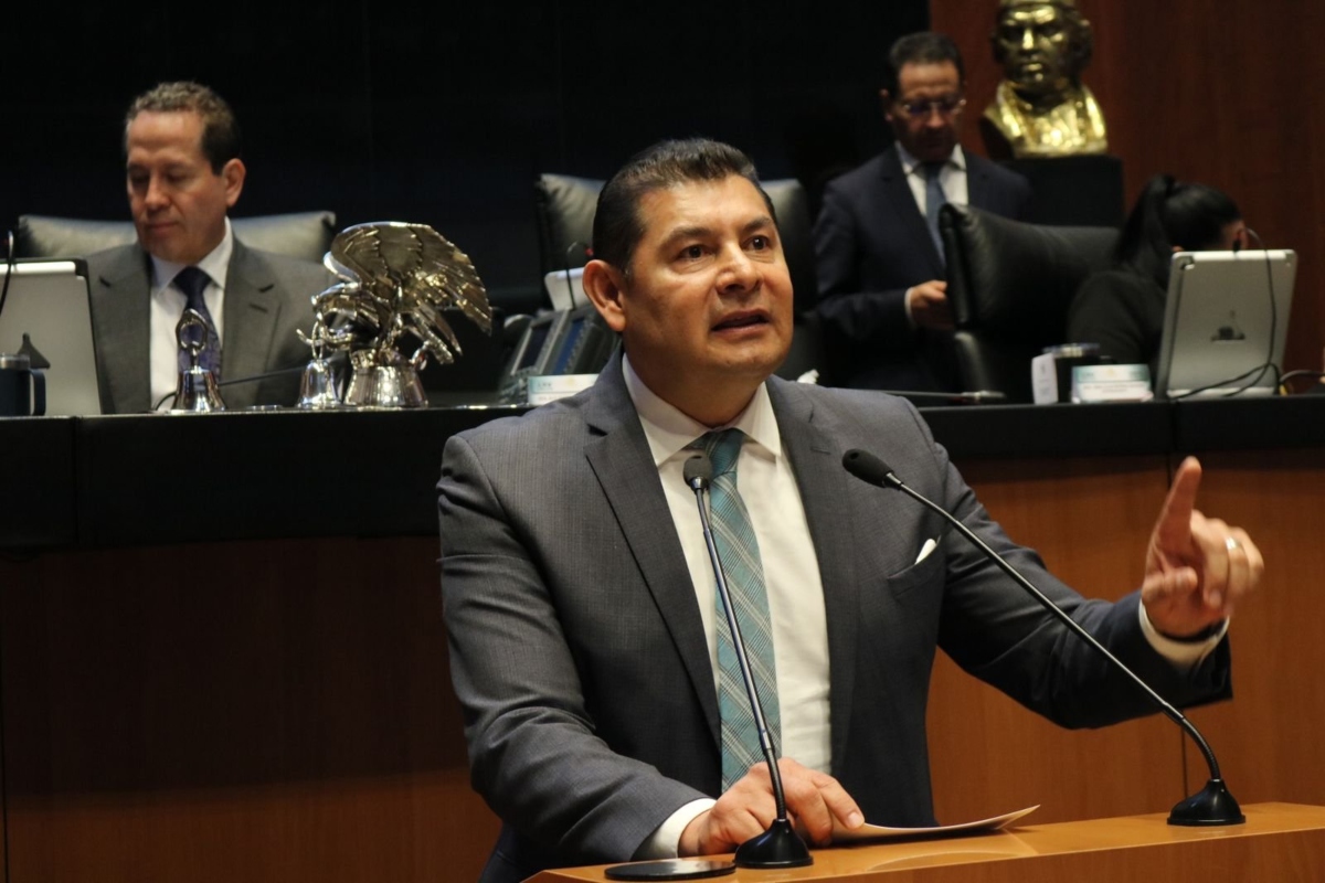Alejandro Armenta señaló que presentó como representante legal del Senado, la impugnación a la suspensión del Plan B.