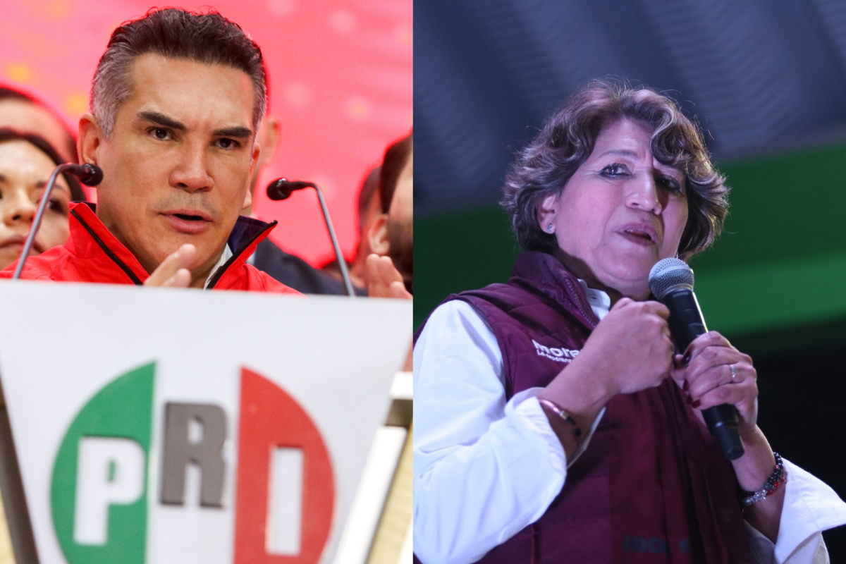 Alejandro Moreno acusó que la precandidata de Morena al gobierno del Estado de México, Delfina Gómez, está vinculada con la corrupción