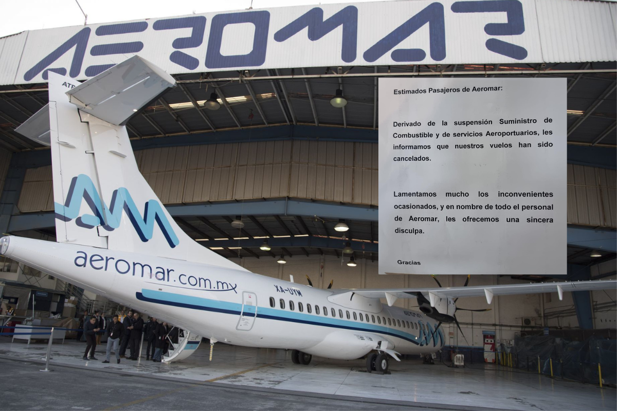 Foto:Cuartoscuro|Anuncia Aeromar cese definitivo de operaciones