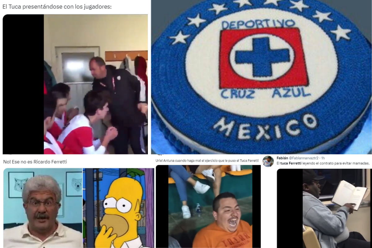 Foto:Redes sociales|Estos son los mejores memes del “Tuca Ferretti” y su llegada al Cruz Azul