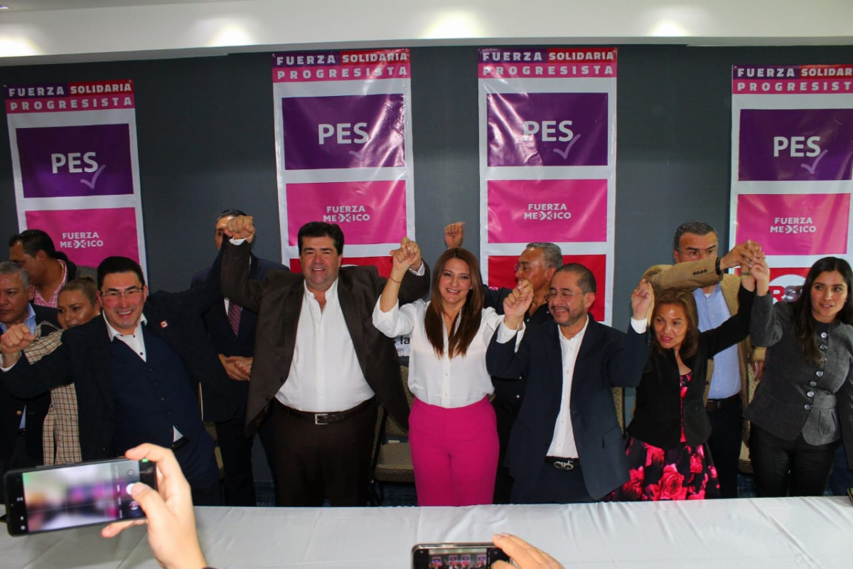 Foto:Especial|Consultará Fuerza Solidaria Progresista a sus bases si apoyan a Delfina a Del Moral para gobernadora del Edomex
