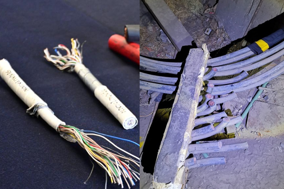 Foto: @MetroCDMX | Atribuye Metro robo de cable al crimen organizado.