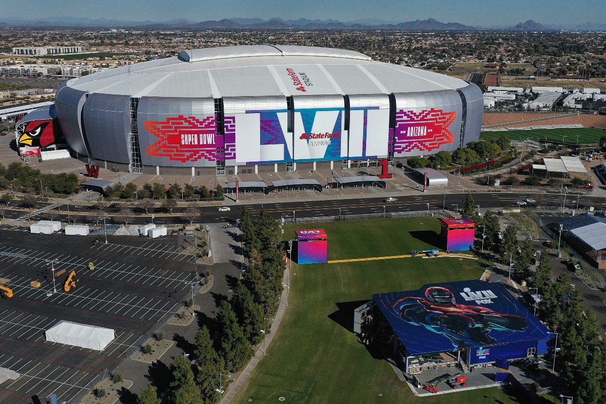 NFL El State Farm Stadium, casa de los Cardinals en Glendale, Arizona, será el recinto que albergue el Super Bowl LVII